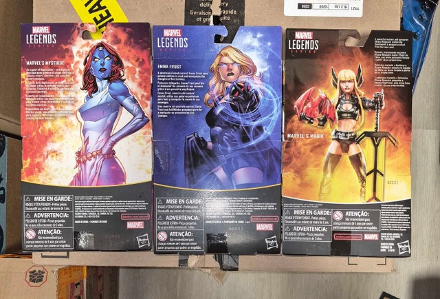 Hasbro Marvel Legends X-Men Mystique, Emma Frost, Magik - photo 2