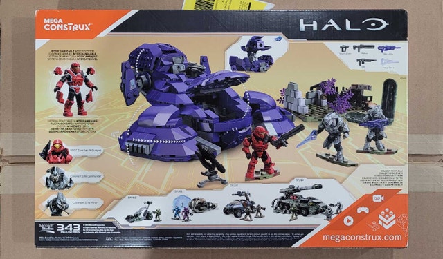 Mega Bloks Construx Halo Covenant Wraith Ambush DPJ93 - photo 2