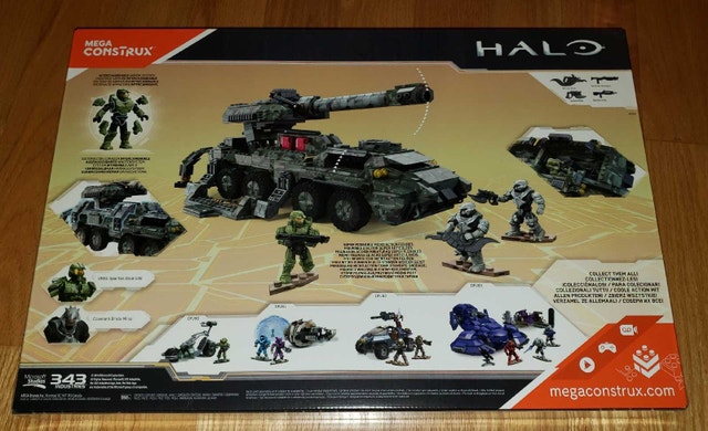 Mega Bloks Construx UNSC Kodiak Siege Cannon DPJ94 - photo 2