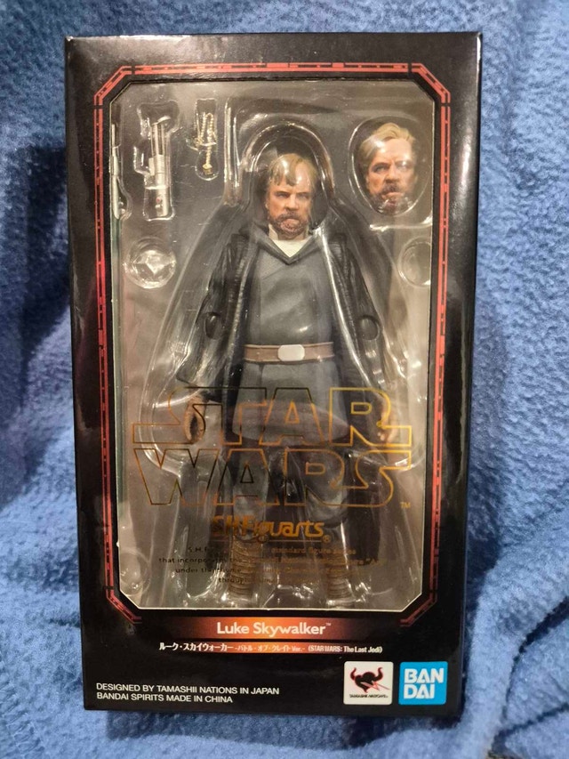 SHFiguarts Luke Skywalker Battle of Crait, Last Jedi
