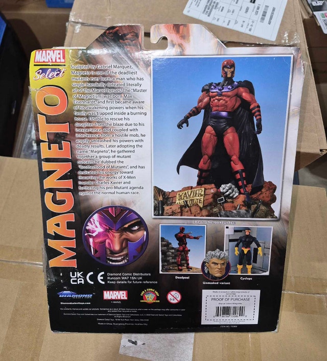 Marvel Select Magneto Action Figure - photo 3
