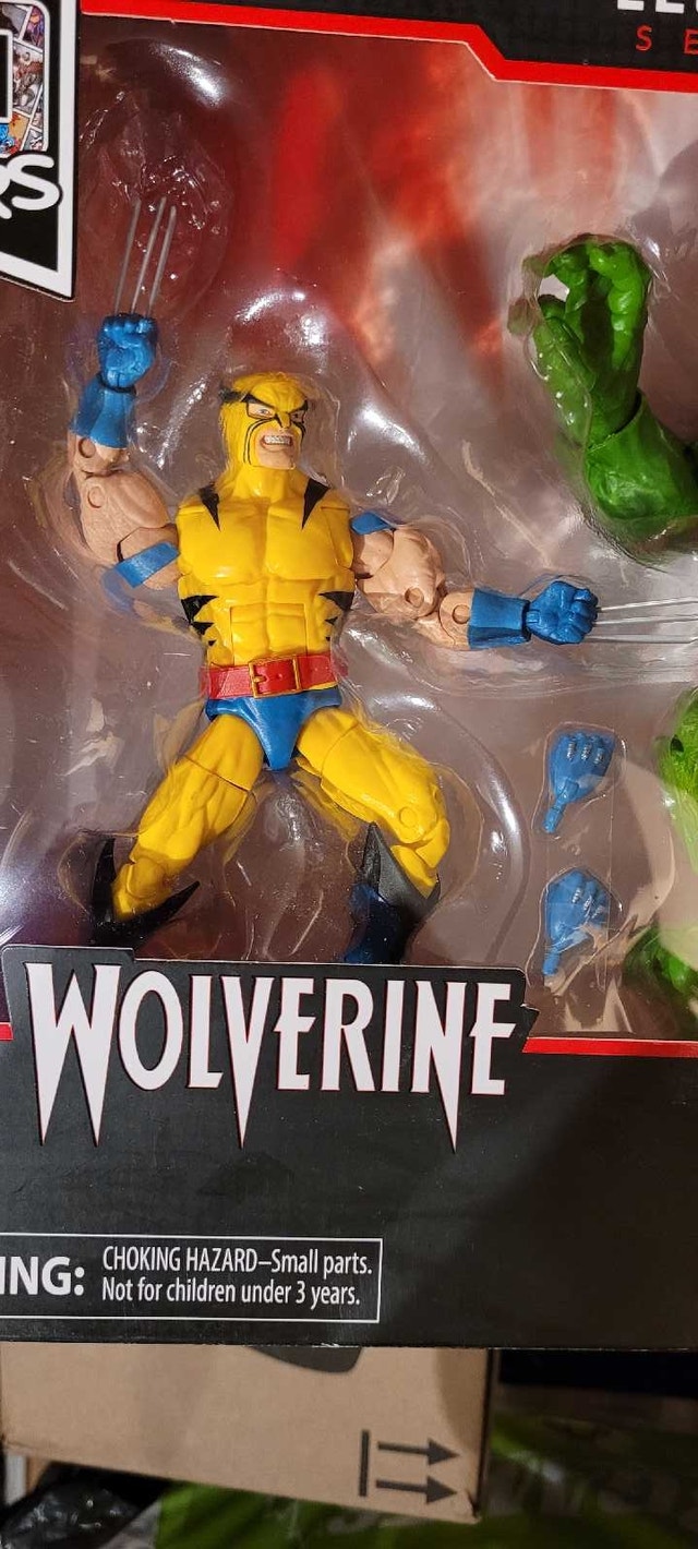 Marvel Legends Colossus Juggernaut Wolverine Hulk - photo 5