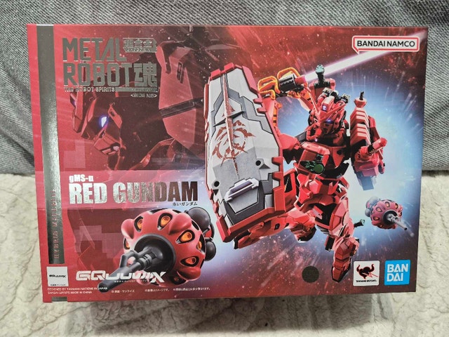 Bandai Tamashii Nations Metal Robot gMS-a Red Gundam GQuuuuuuX