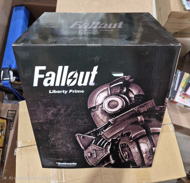 Bethesda Fallout Liberty Prime Statue - photo 2