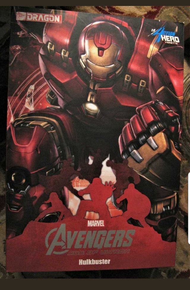 Marvel Avengers Age of Ultron Hulkbuster Dragon Models 1:9 scale - photo 3