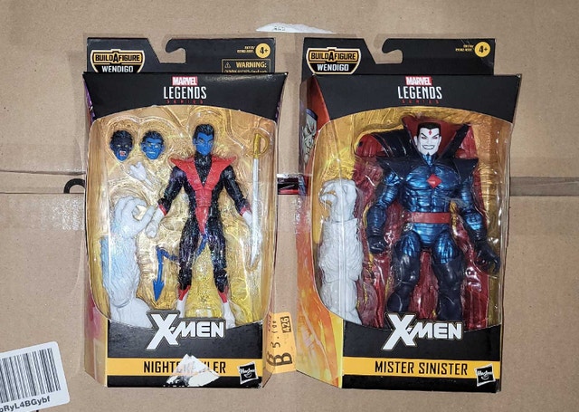 Marvel Legends Nightcrawler & Mister Sinister, Wendigo BAF - photo 2