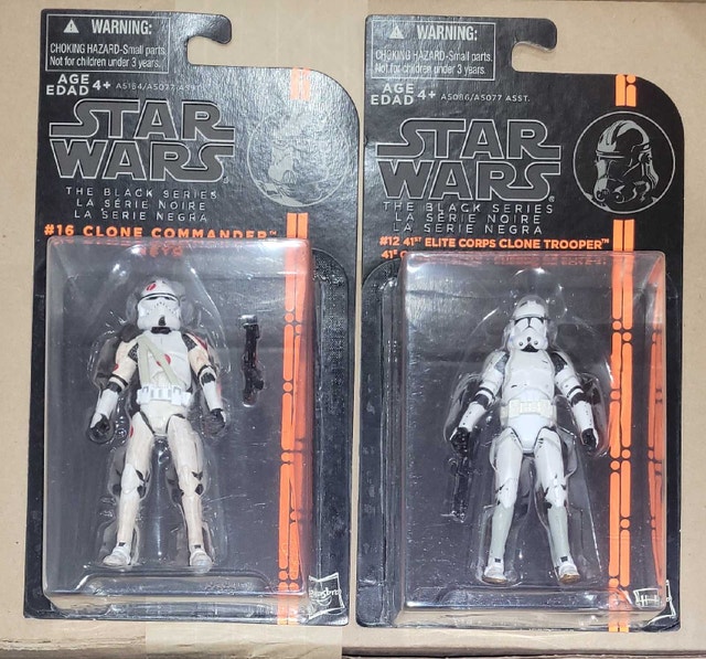 Star Wars Black Series 3.75", #16 Neyo and #12 41st Elite Corps - photo 2