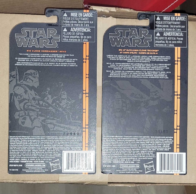 Star Wars Black Series 3.75", #16 Neyo and #12 41st Elite Corps - photo 3