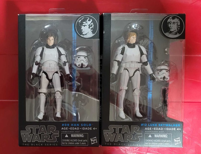 Star War Black Series 09 Han Solo, 12 Luke Skywalker - photo 2