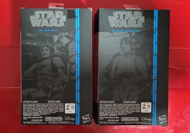 Star War Black Series 09 Han Solo, 12 Luke Skywalker - photo 3