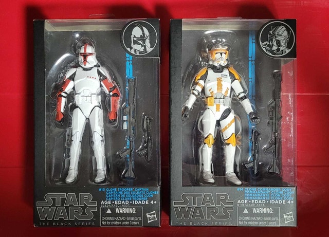 Star Wars Black Series Clone Captain #13 and Commander Cody #14 - photo 2