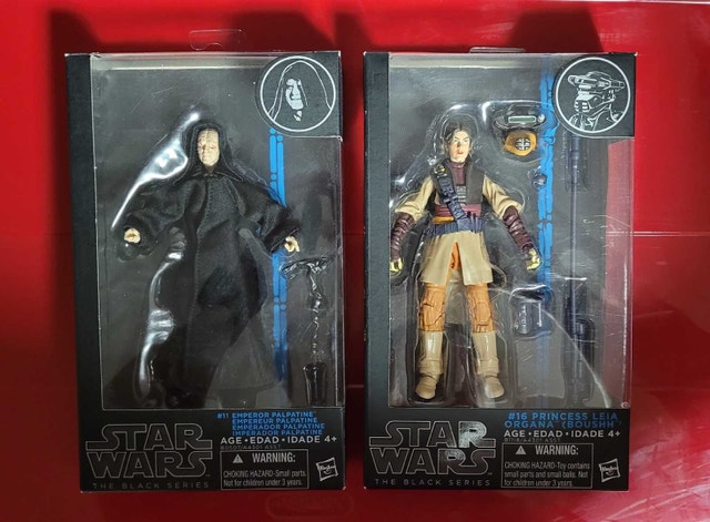 Star Wars Black Series Palpatine #11 and Leia (Boushh) #16 - photo 2