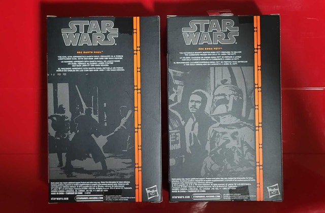 Star Wars Black Series Darth Maul #02 and Boba Fett #06 - photo 3