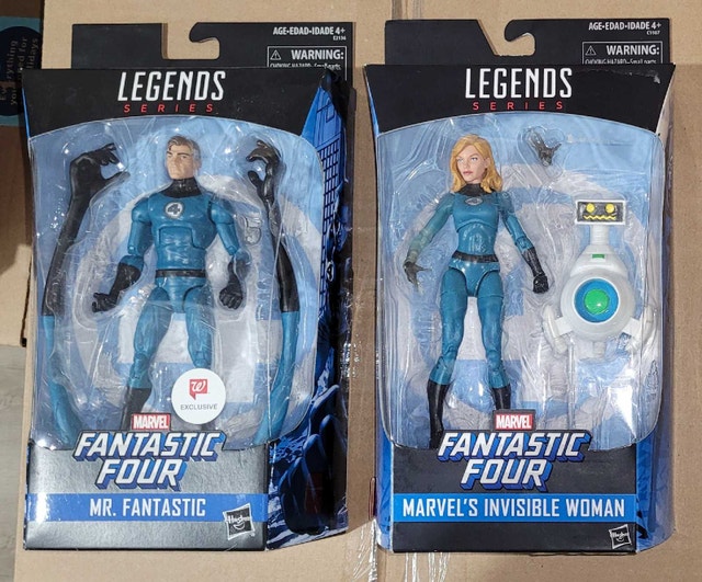 Marvel Legends Fantastic Four Mr. Fantastic & Invisible Woman - photo 2
