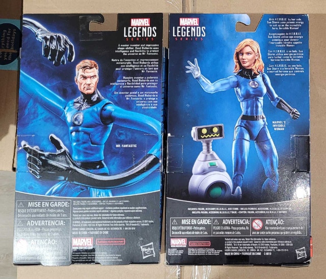 Marvel Legends Fantastic Four Mr. Fantastic & Invisible Woman - photo 3