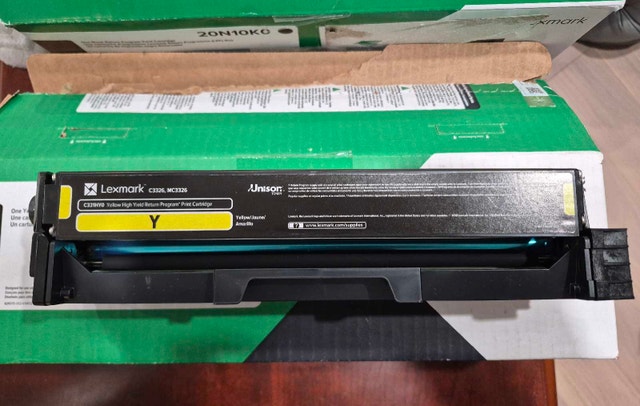 Lexmark Toner Cartridges black $50, high yield yellow $80 - photo 5