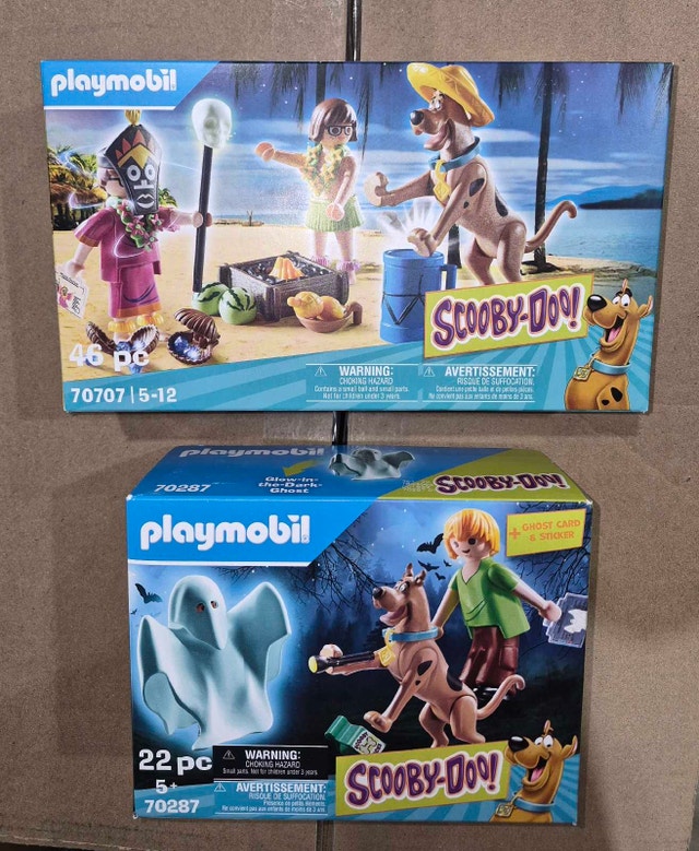 Playmobil Scooby-Doo Adventure Sets