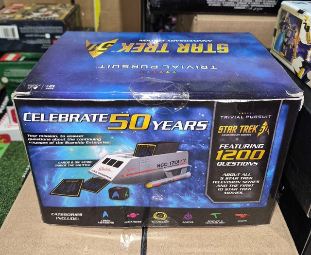 Trivial Pursuit Star Trek 50th Anniversary Edition - photo 2