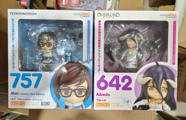 Goodsmile Nendoroids Overwatch Mei, Overlord Albedo - photo 2