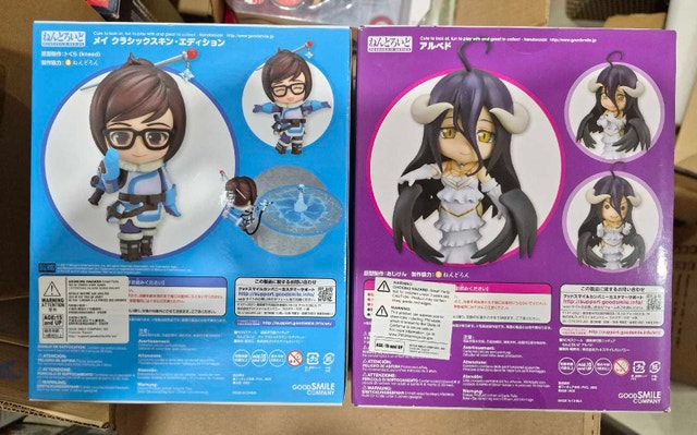 Goodsmile Nendoroids Overwatch Mei, Overlord Albedo - photo 3