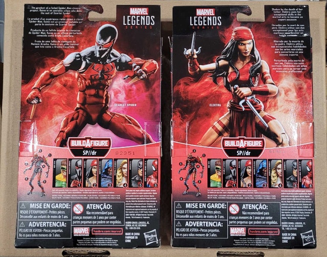 Marvel Legends Spider-Man, Daredevil Elektra, Doc Ock SP//dr BAF - photo 3