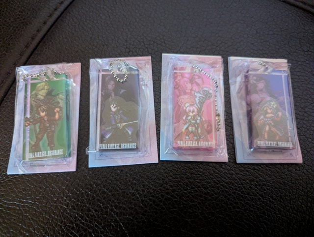 Final Fantasy Resonance Charms (Exclusively from Akihabara)