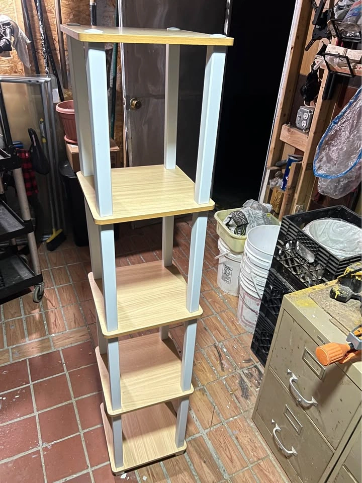5-Tier Corner Square Rack Display Shelf - photo 4