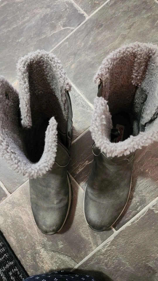 Grey waterproof winter boots, The Wyndy 05 Vegan Friendly - photo 2