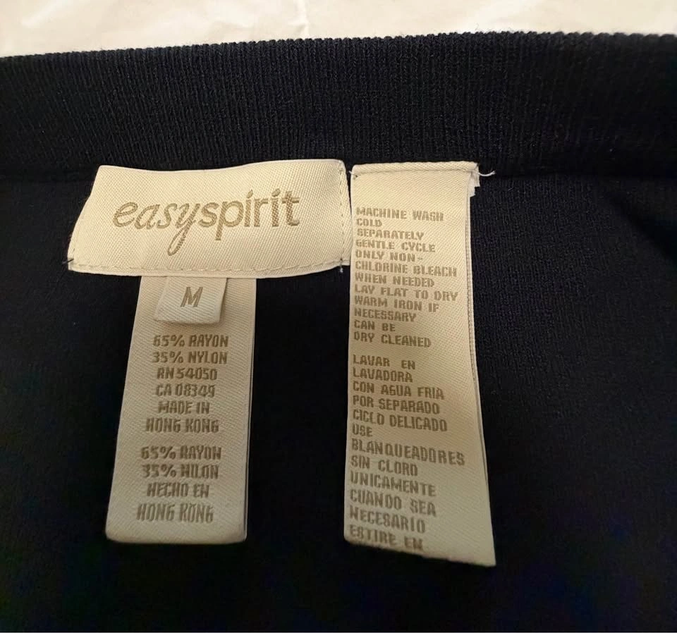 Easy Spirit Black Midi Skirt - photo 3