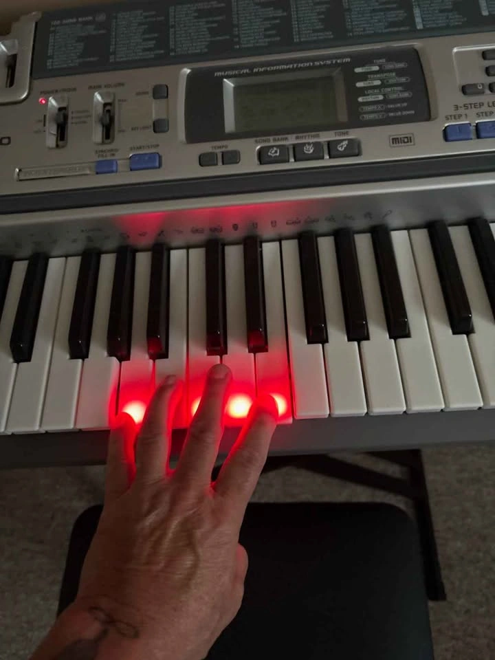 Casio LK-100 Key Lighting System Keyboard - photo 5