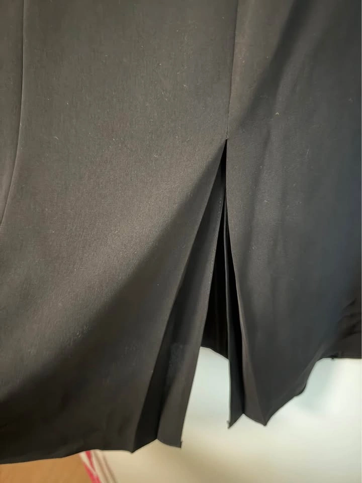 Black A-line Midi Skirt - photo 2