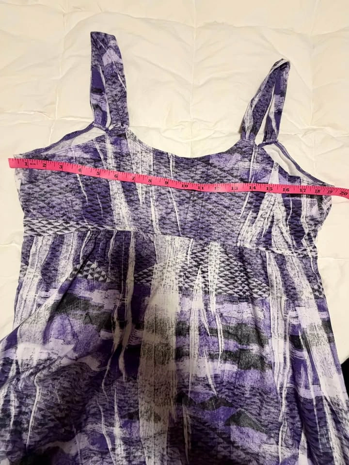 Calvin Klein Jeans Purple Patterned Maxi Dress - photo 5