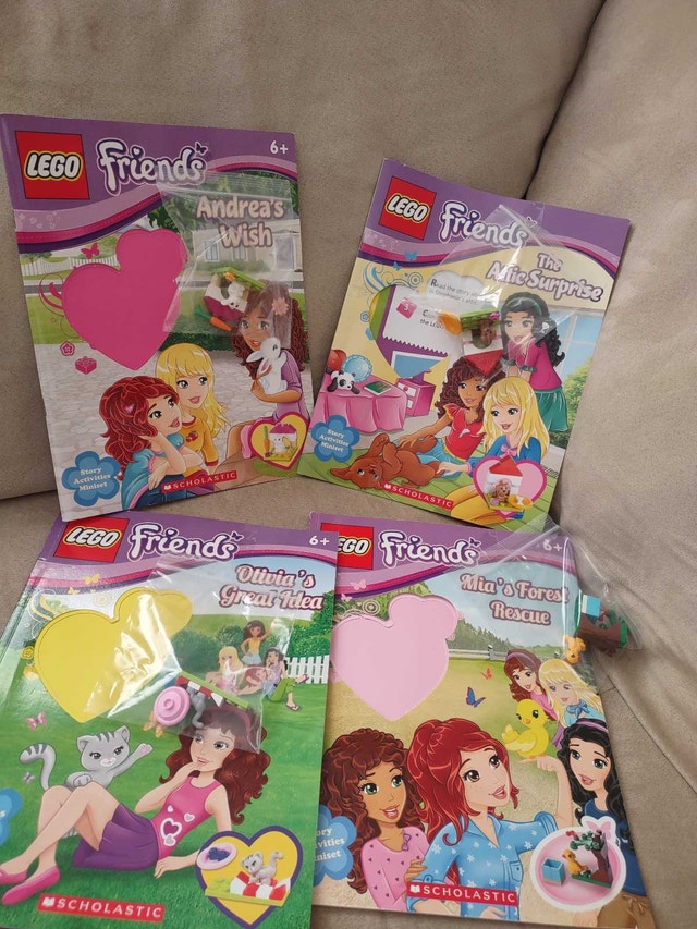 Lego Friends Animal Sets with Books