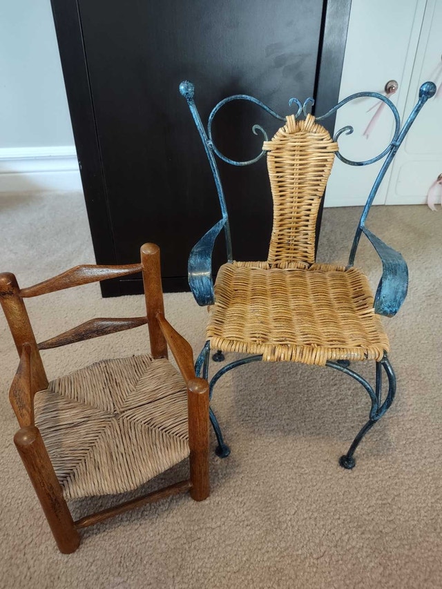 Antique Doll Chairs