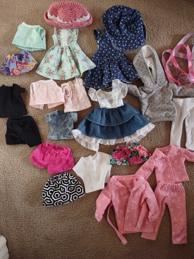 Wellie Wisher and 14" Doll Clothes