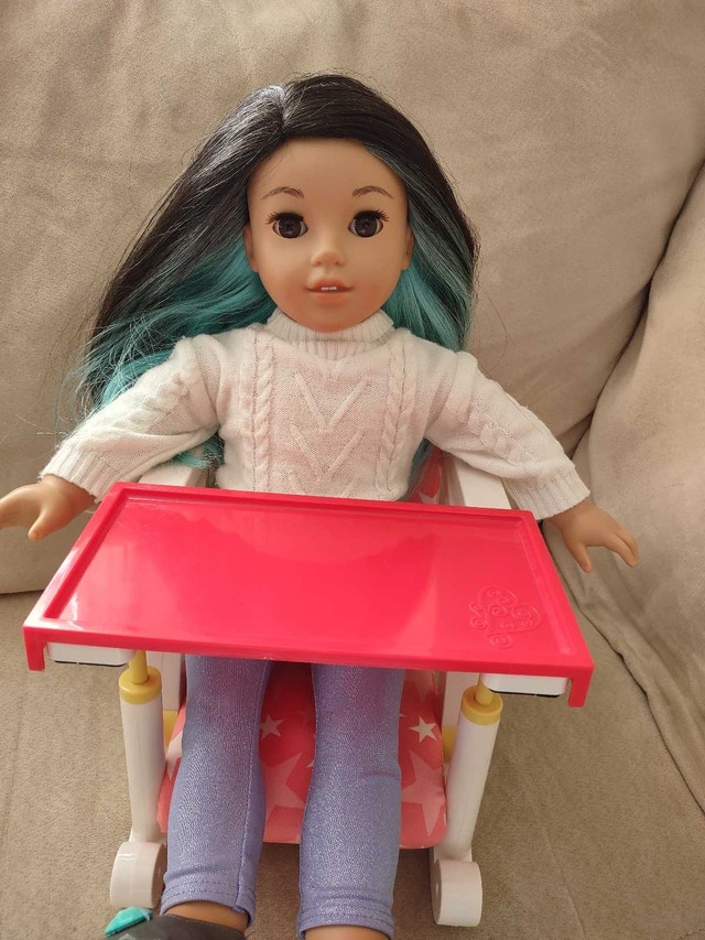 Our Generation Doll Clip on Hang Chair