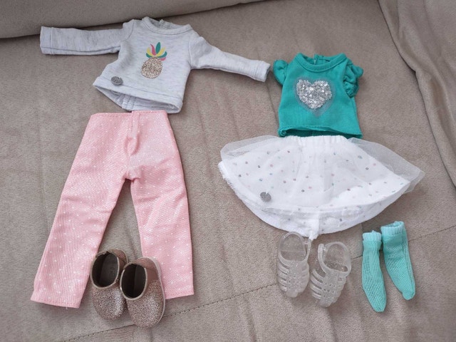 Glitter Girl Outfits for 14" dolls