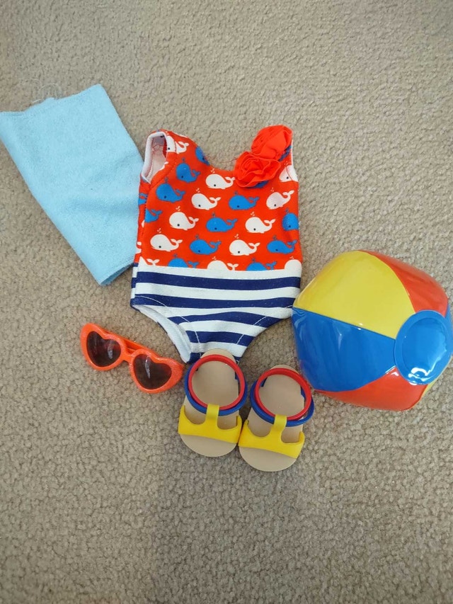 Our Generation Swimsuit and Beachball set