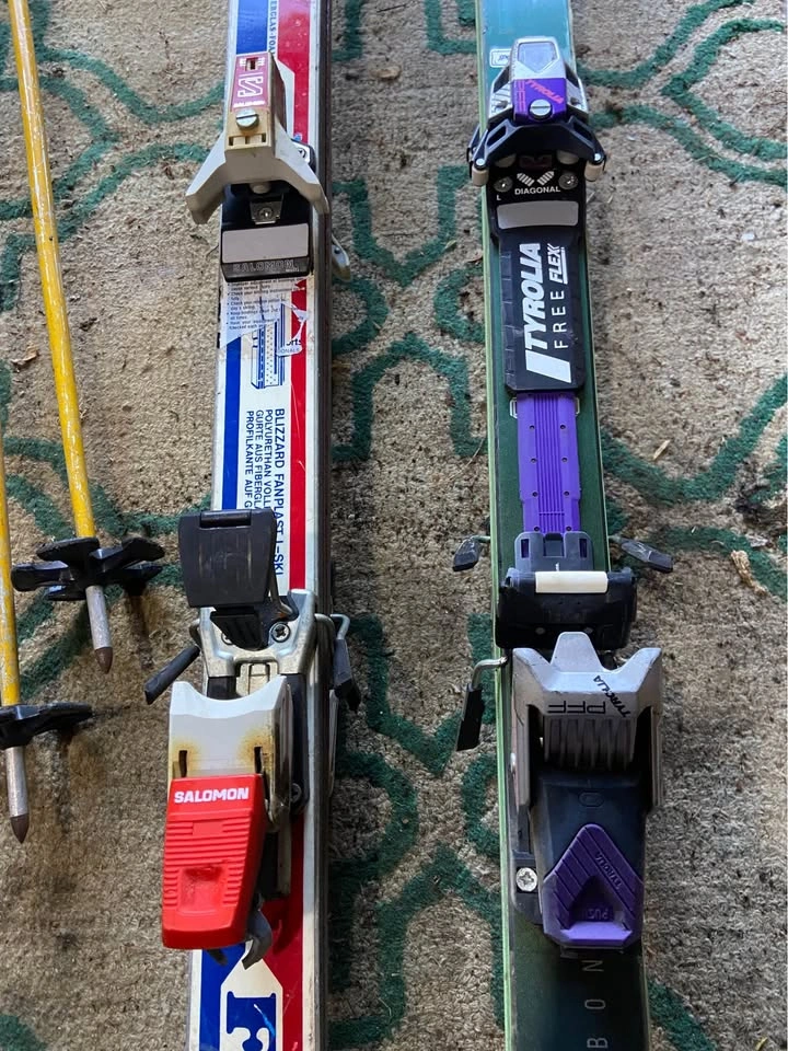 Blizzard and K2 Skis with Poles - photo 2