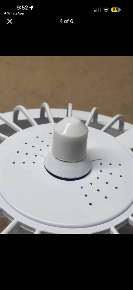 Modern ceiling fan with integrated LED light - photo 4