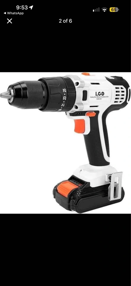 I.GO YD062-20V Cordless Drill Set - photo 2