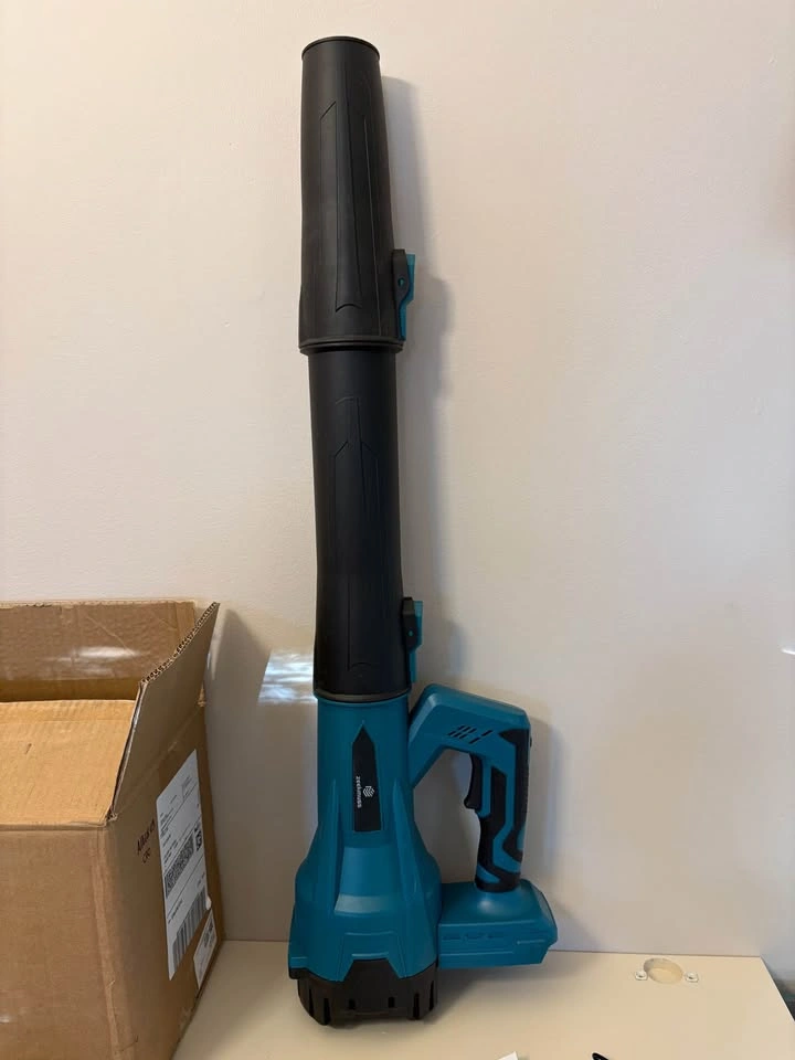Electric portable cordless air blower with 2 batteries / NEW set - photo 2