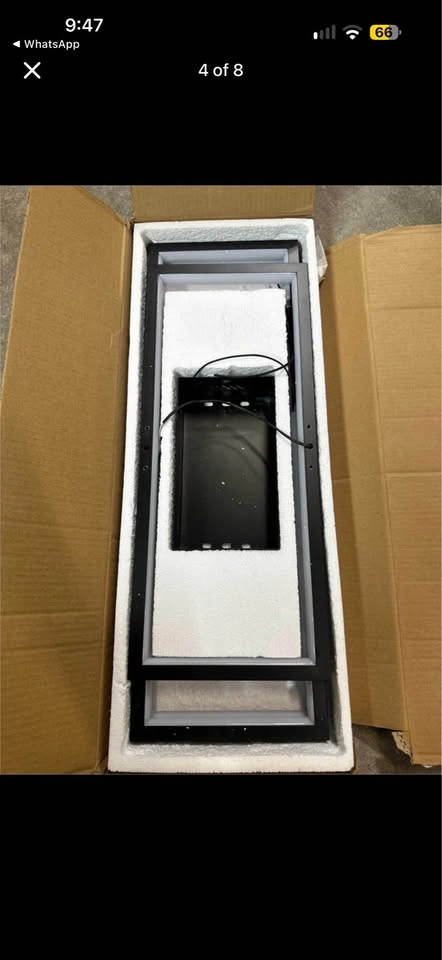 Modern LED ceiling light fixture - photo 3