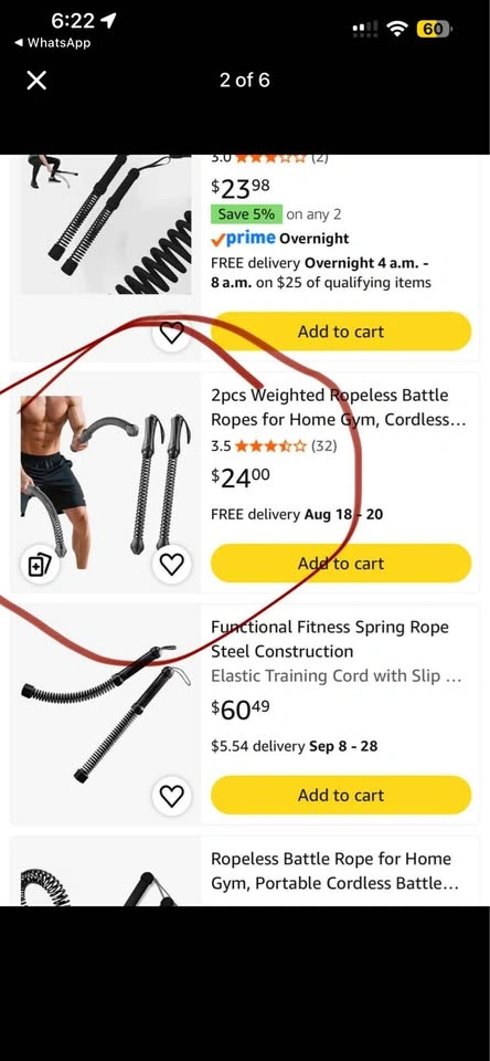 Portable Cordless Battle Rope Alternative - photo 2