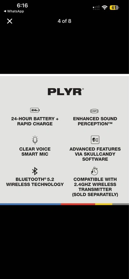 Wireless Skullcandy PLYR Gaming Headset - photo 4