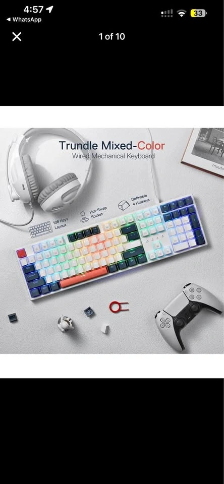 Redragon K668 RGB Mechanical Gaming Keyboard