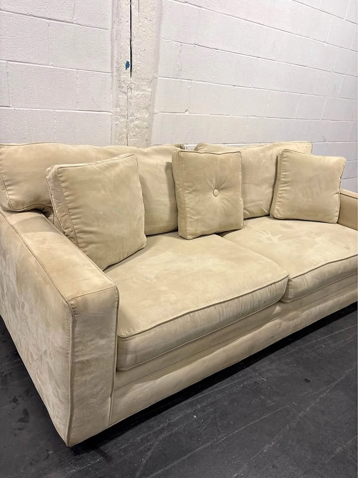 Ivory Couch / Cream Sofa - DELIVERY Available