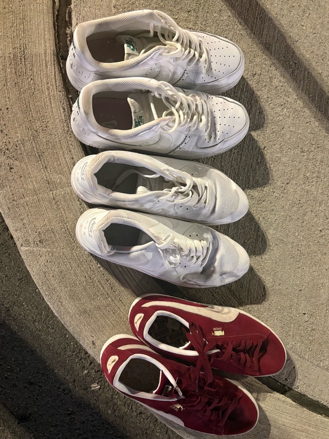 2 pairs Nike and 1 puma sneakers for sale - photo 2
