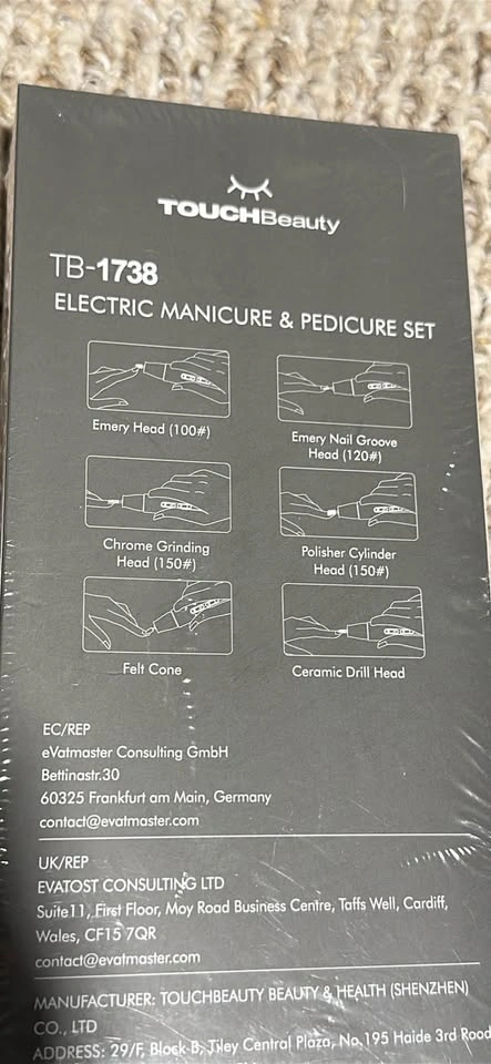 NEW TOUCHBeauty TB-1738 Electric Manicure & Pedicure Set - photo 2