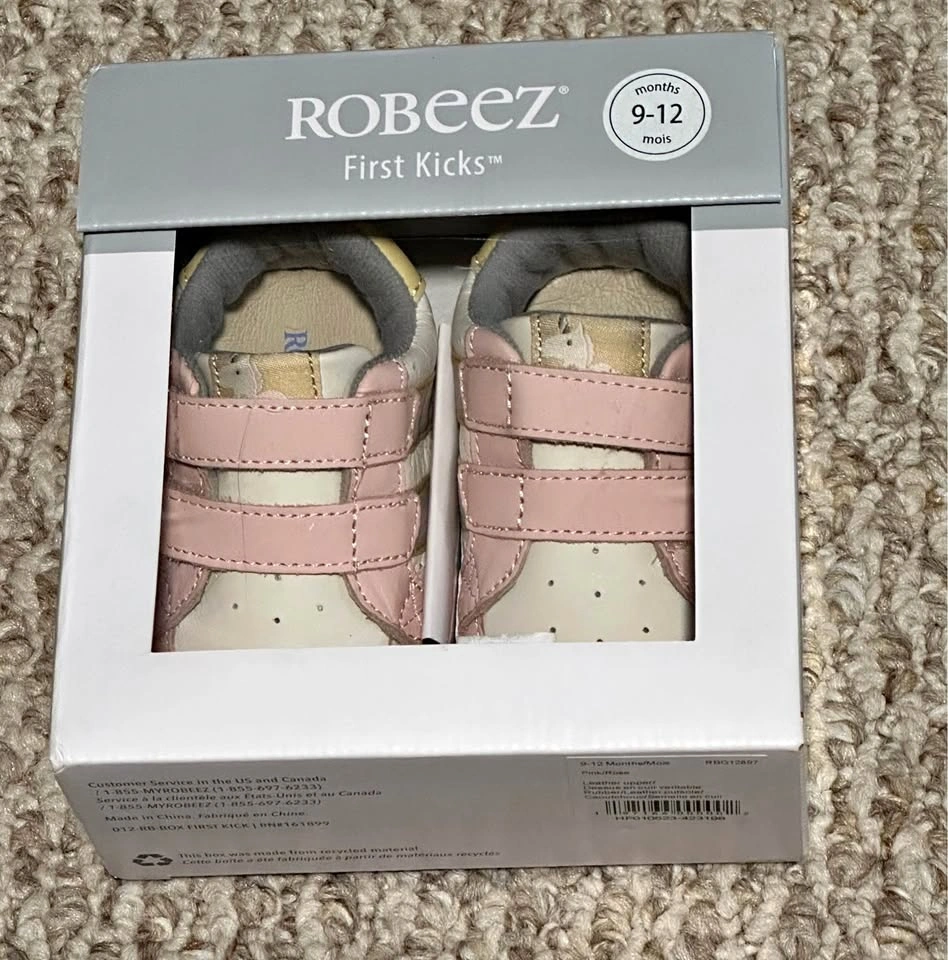 NEW Robeez First Kicks Baby Shoes